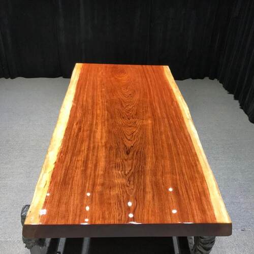 红花梨实木大板办公桌巴花原木书法桌画桌家用餐桌饭桌功夫泡茶桌