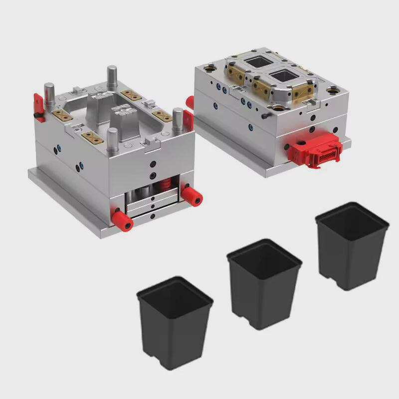 厂家注塑定制模具开模塑料花盆模具加工长方形特大花盆磨具定做