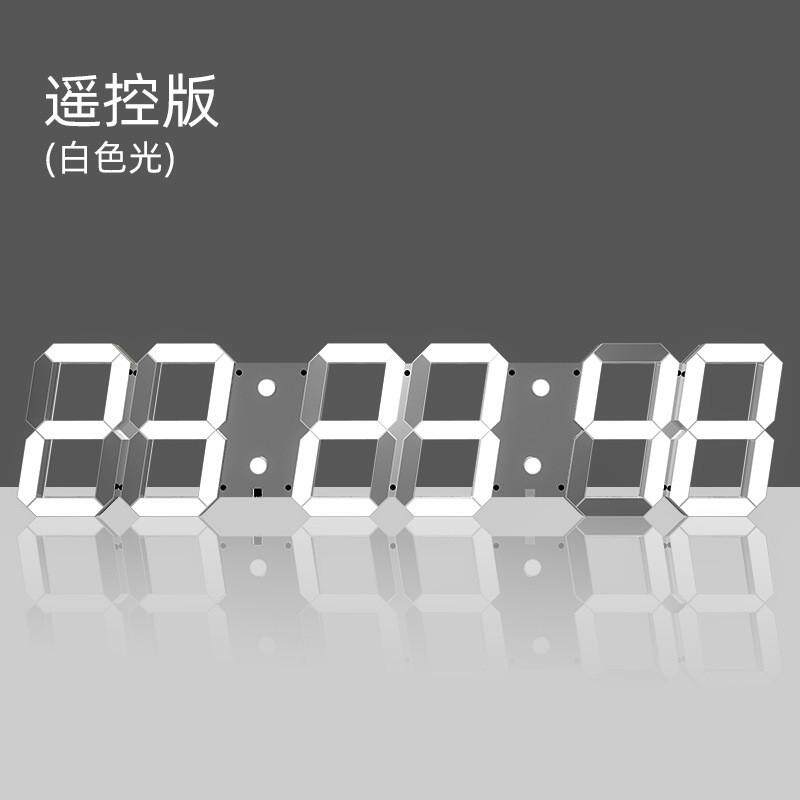 跨境led数字时钟万年历数码电子挂钟计时器大尺寸会议室钟表挂墙