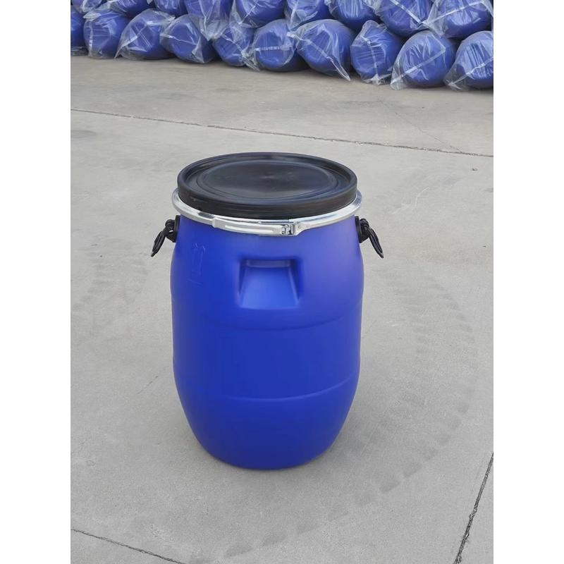 加厚30l化工塑料桶50箍桶抱箍桶法兰桶60升铁升卡子密封桶