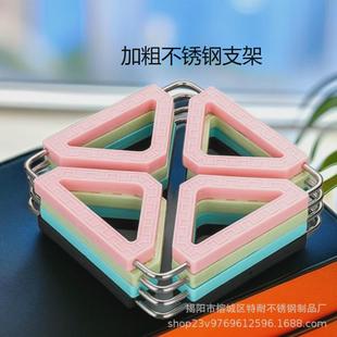 耐热隔热垫家用杯垫碗垫厨房硅胶防烫学生餐垫防水防油茶杯餐桌垫