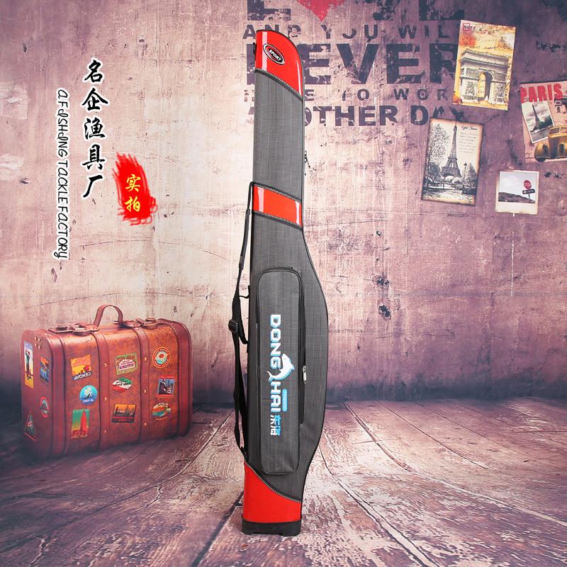 厂家批发1.2米渔具包防水面料钓鱼包单层大肚包鱼竿包硬壳包