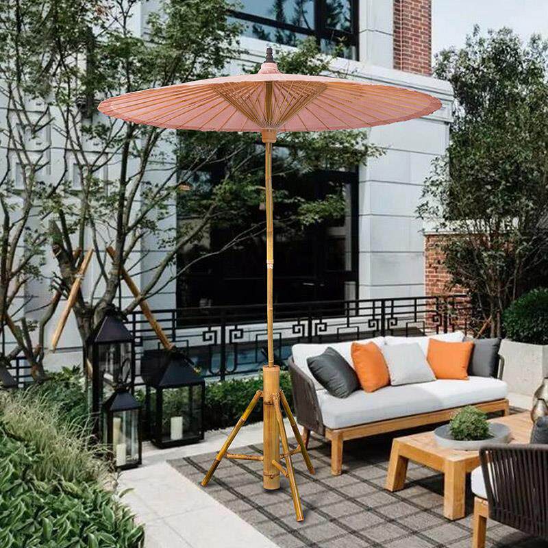 泰国古风中式大伞油纸伞花园防雨一楼小院遮阳伞户外庭院摆摊雨伞,居家日用,伞,淘宝优惠券,粉丝福利购,淘宝优惠卷