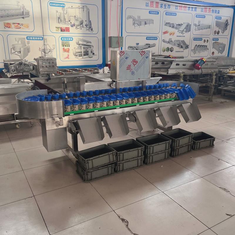 机多分选重量级别自动称重水果分拣机连续式鸡鸭鱼分选设备厂家