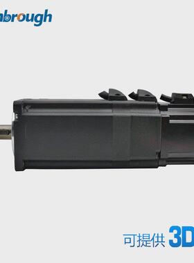 60刹车无刷电机dc48v400w3000rpm机身长140轴径14