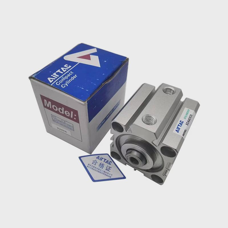 亚德客薄型外sda121620253240506380100x5x10气缸牙带磁