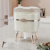 轻奢镀金米桶20斤家用密封防潮防虫按压储米箱厨房食品级收纳箱