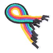 织带布套防断拉力绳家用多功能健身11件套装 组合拉力器乳胶弹力带