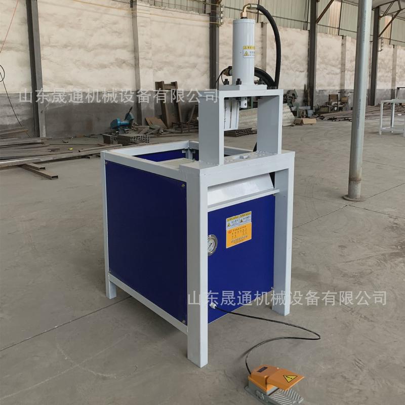 不锈钢圆管坡口机方管冲圆孔方孔切断切角下料护栏对接绞口冲弧机