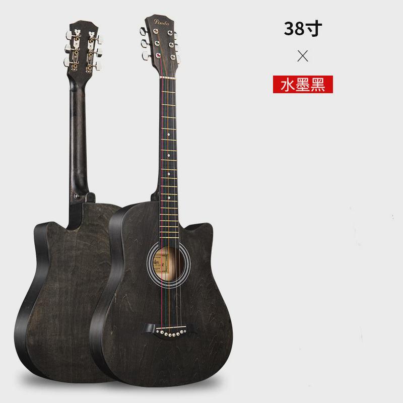 41寸男女40寸民谣吉他单板吉他初学者38寸吉他成人初学者入门乐器