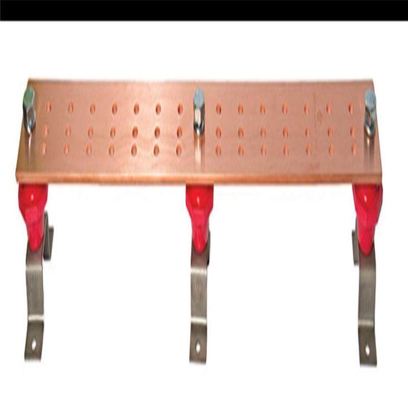 铜汇流排厂家加工电位接地铜接线排等防雷镀锡汇流排接线端子排