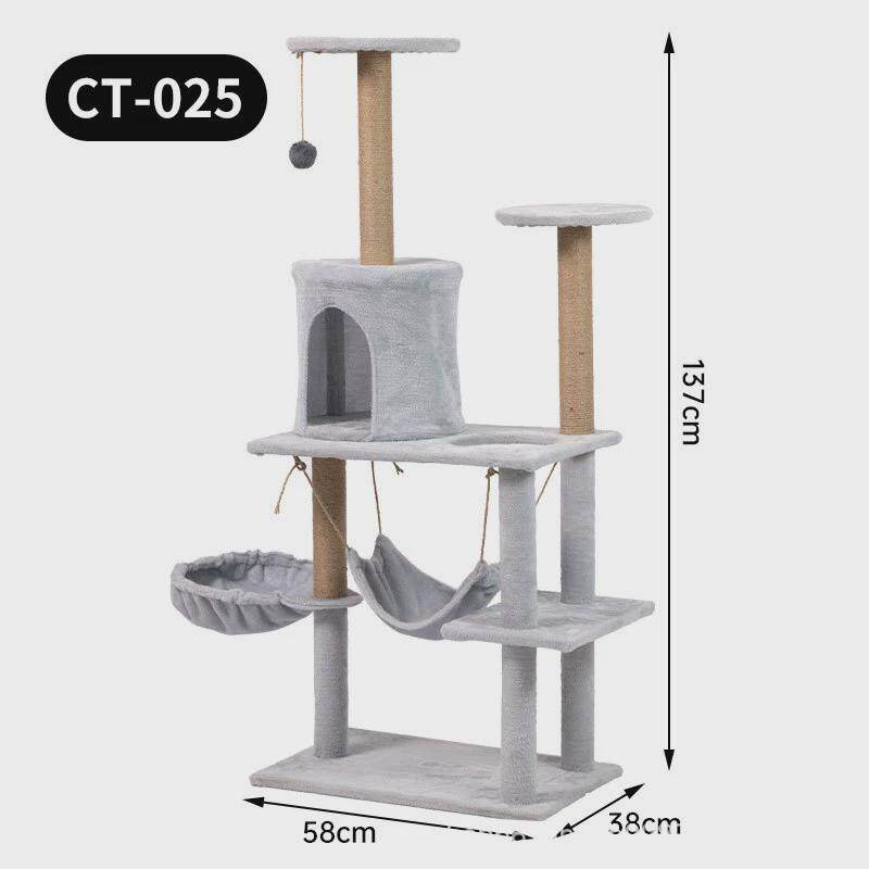 猫咪猫树猫架宠物用品猫爬架家具猫爬架大猫专用工厂定制ct-026