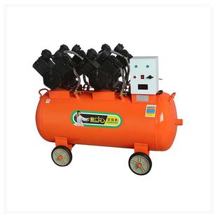 潢喷漆汽保站高压活塞式 7.5kw空压机380v移动小型气站供气木工装