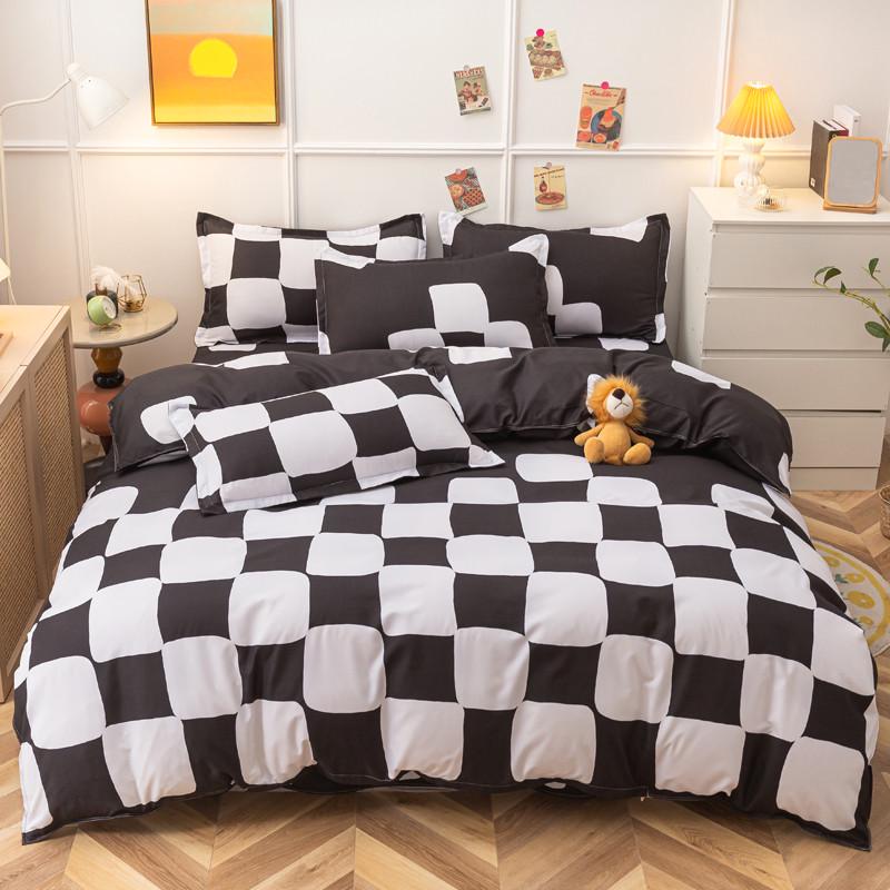 1VPR被子被褥全套单人学生宿舍床上用品带棉被芯枕芯一整套六件八