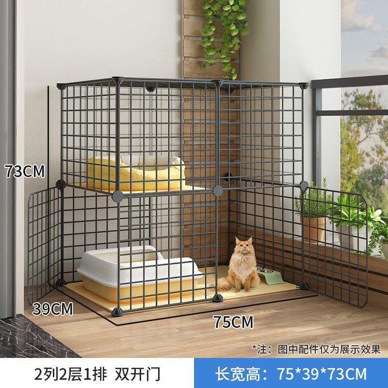 猫笼家用子别墅室内带厕所一体大自由空间咪窝屋厂家直销热