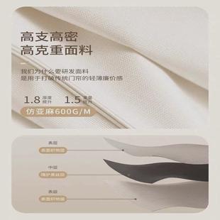 空调帘门帘新款免打孔隔断帘隐形折叠卧室玄关厨房衣帽间遮挡帘子