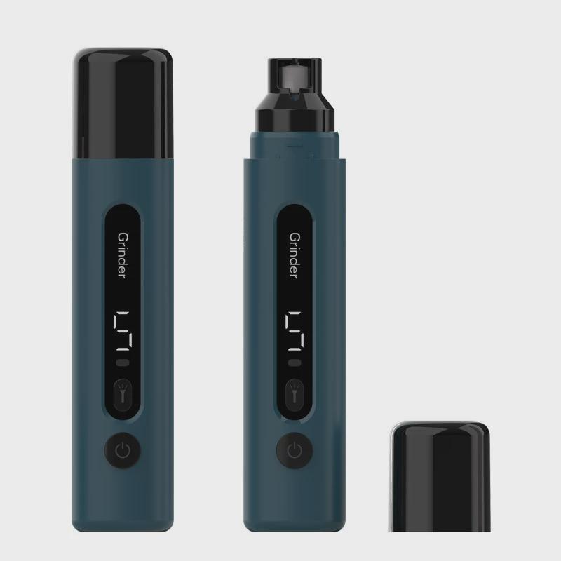 新款电动宠物磨甲器大功率打磨机带灯可调速指甲剪大型犬充电式