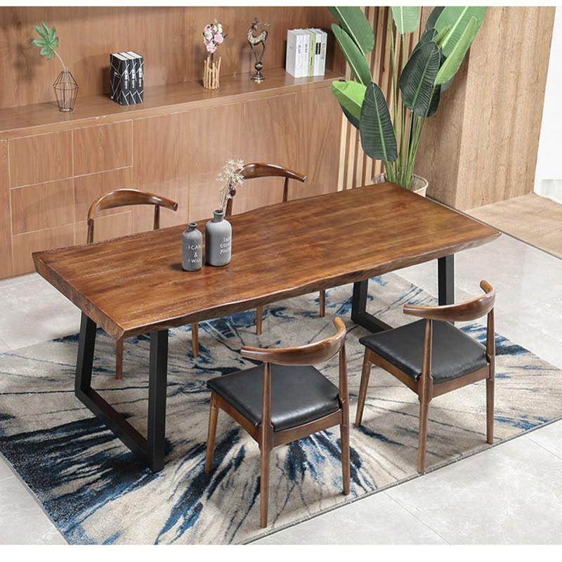 实木书桌轻奢现代简约书房办公室电脑桌办公桌会议桌家用工作台