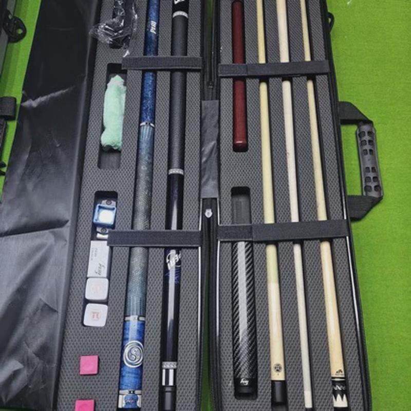 新款九球杆盒大头杆盒包/分体球杆装冲打跳一套前肢后把可张