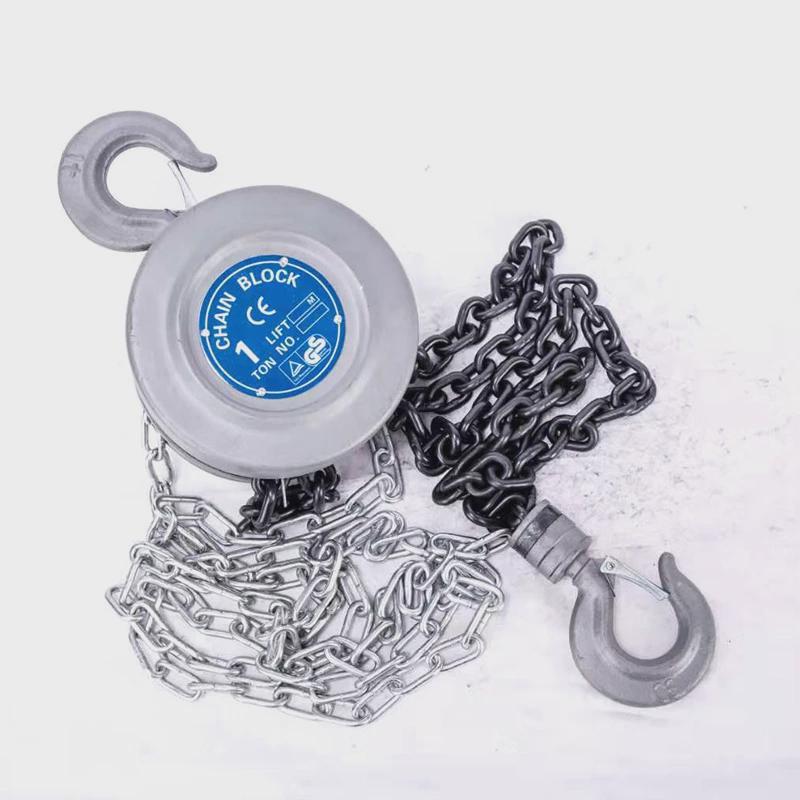 圆形手拉葫芦2吨*3m/6m起重倒链手动起重葫芦厂家链条式手拉葫芦
