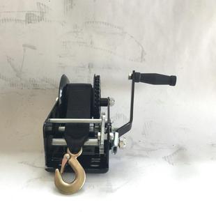 热销2000lbs手动卷扬机重型起吊卷扬机手动绞盘手摇自锁绞盘手动