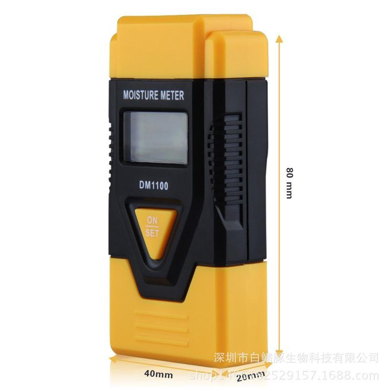三合一木材纸板混合泥土湿度计dm1100木材水分仪