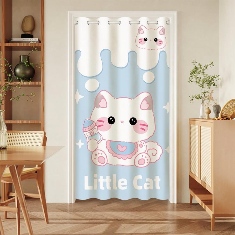 夏天空调门帘隔断帘防冷气冷隔热防风遮挡帘防走挡风免打孔家用帘