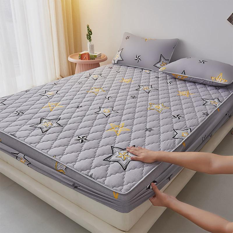 oj8f防水床笠棉尿床罩2024新款夹隔床垫保护套防尘床单儿童隔尿垫