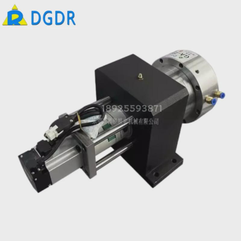 台湾爪气动卡盘ga-25s副产式旋转车床油压气压快速回转夹头主轴