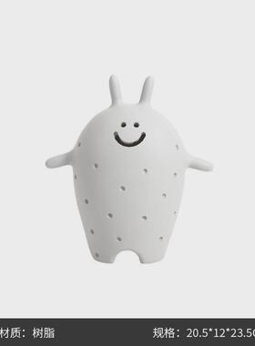 北欧萌莫兰迪卡通ins风宠小摆件样板间儿童房电视柜新奇特装饰品