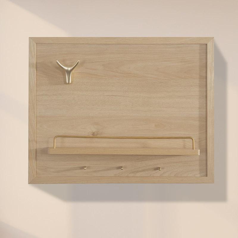 55n实木电表箱装饰画2024新款感简约配电箱电闸电表箱盒遮挡