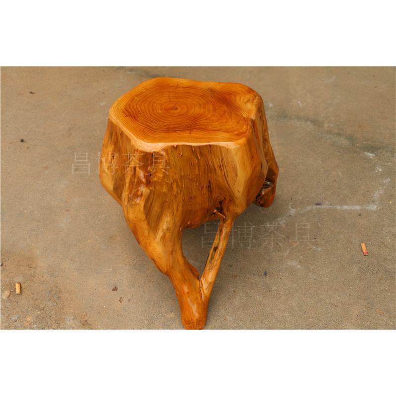 99ch天然原木根雕木凳茶几坐凳花架底座木墩摆件实木树桩凳子树根