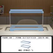 阔庭生态鱼缸客厅小型家用带造景塑料水族箱桌面灯带三合一过滤