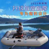 加宽0.9厚橡皮艇加厚钓鱼船硬底快艇充气船皮划艇皮筏艇气垫船