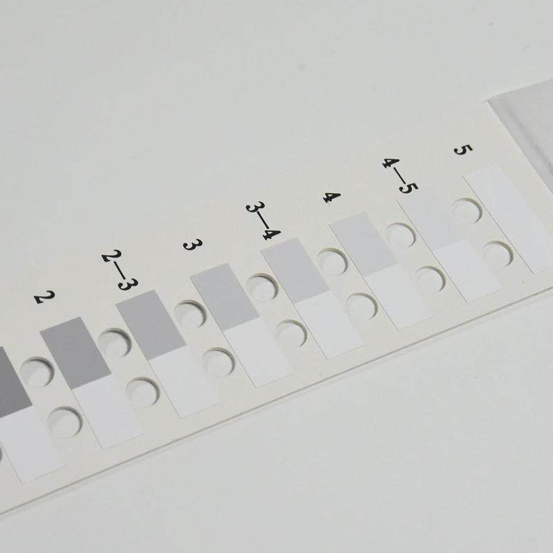 纺织色卡iso/gb251-2008沾色样灰卡评定沾色用灰色卡色牢度测试
