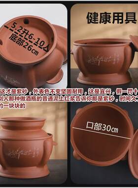 川渝非遗美食鸡汤锅蒸锅贵州盗汗鸡锅陶瓷商用陶甑子家用蒸汽锅鸡