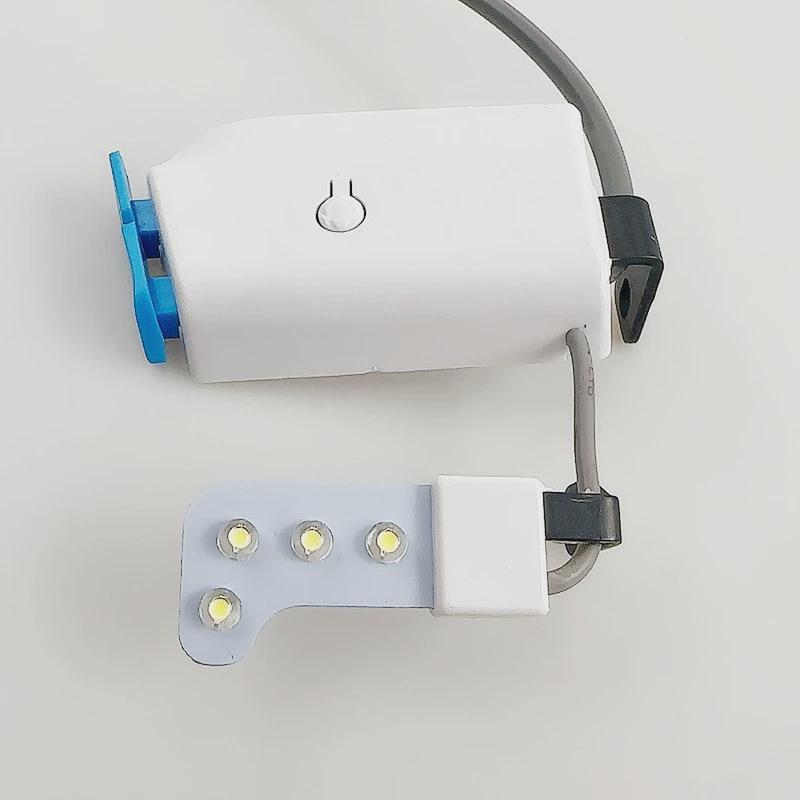 杰克H5电脑同步车倒回针开关缝纫机配件H2厚料DY倒缝LED衣车灯线