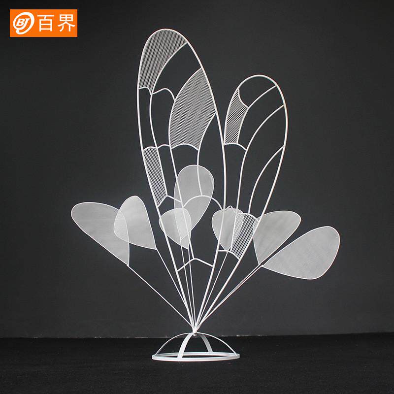 桌摆新款婚庆花器铁艺桌道具婚礼桌面装饰用品欧式家居玄关摆件