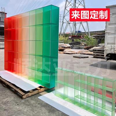 高透明亚克力直播间展示柜产品展商超柜样品陈列展示架货架展示