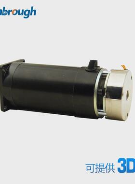 57mm刹车直流无刷电机机身115mm24v131w3000rpm