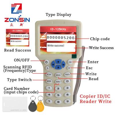 ZX-08CD英文版IDIC卡复制机门禁卡电梯卡 RFID卡读卡器复制器