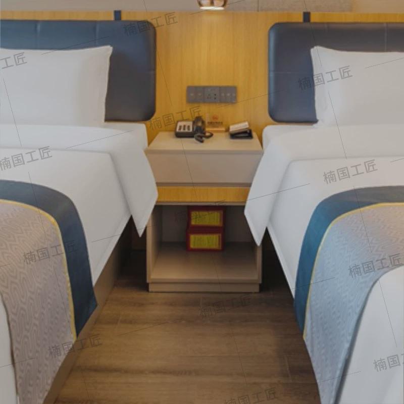 如家商旅酒店家具定制民宿床公寓翻新间床箱床头全套标改造宾馆