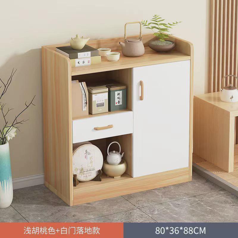 餐边柜茶水柜现代简约收纳柜客厅靠墙碗柜家用多功能厨房柜储物柜