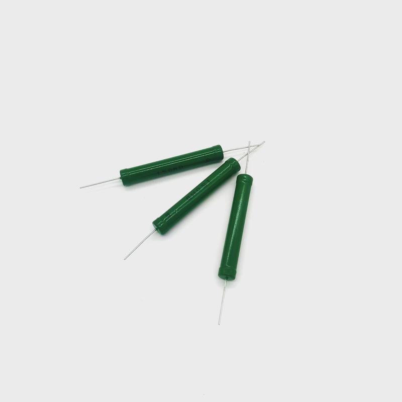 ri80高压玻璃釉电阻器高压％分压限流精密电阻20w100m1负载