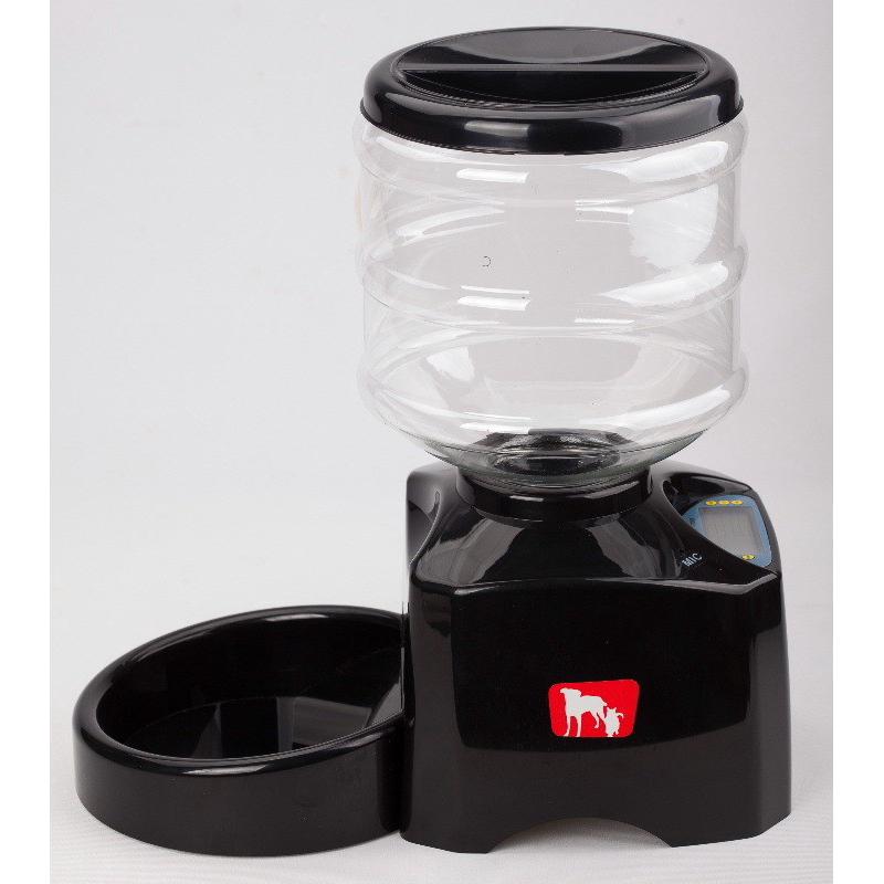 宠物自动喂食器猫狗犬5L可视可拆卸粮仓定时定量智能投食机喂食碗