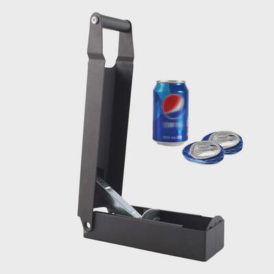 厨房手拉易拉罐16盎司18oz器罐压cancrusher壁挂式压扁器