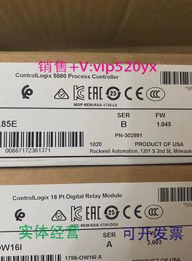 现货供应1756-L85E控制器、ControlLogix、40MB用户内存1756L85E