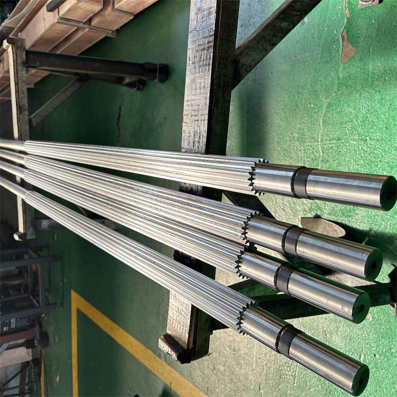 非标大型调质渐开线花键轴45号不锈钢大型多齿渐开线花键轴花键套