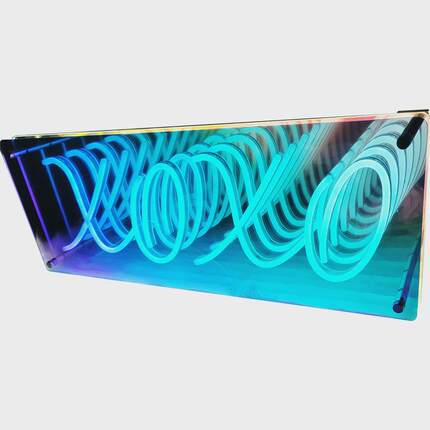 led霓虹灯千层深渊diy发光字母霓虹灯氛围灯装饰造型灯镜镜