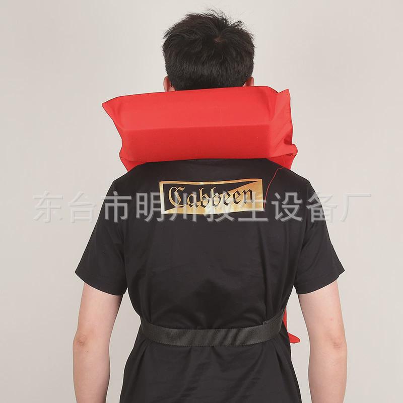 内河救生衣套头款大浮力牛津布成人救生衣户外漂流救生衣带哨